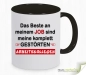Preview: Lustige Spaß- Kaffeetasse für gestörte Arbeitskollegen