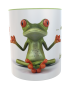 Preview: Frosch- Motiv- Kaffeetasse mit Spruch inkl. Wunschname