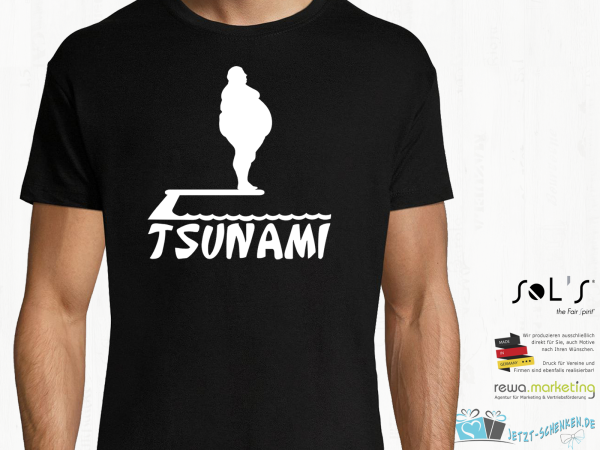T-Shirt - Funshirt - Tsunami