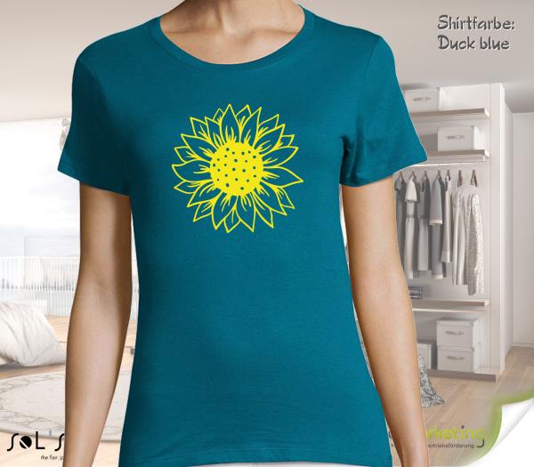 Damen T-Shirt - Sunflower - in 24 Farben