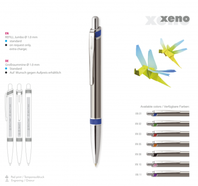 Prestige Metall- Kugelschreiber XENO